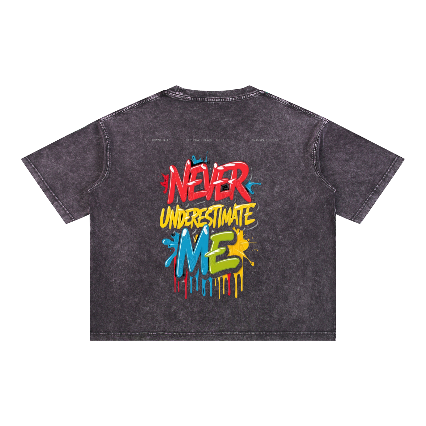 Mineral Wash Boxy Cotton T-Shirt