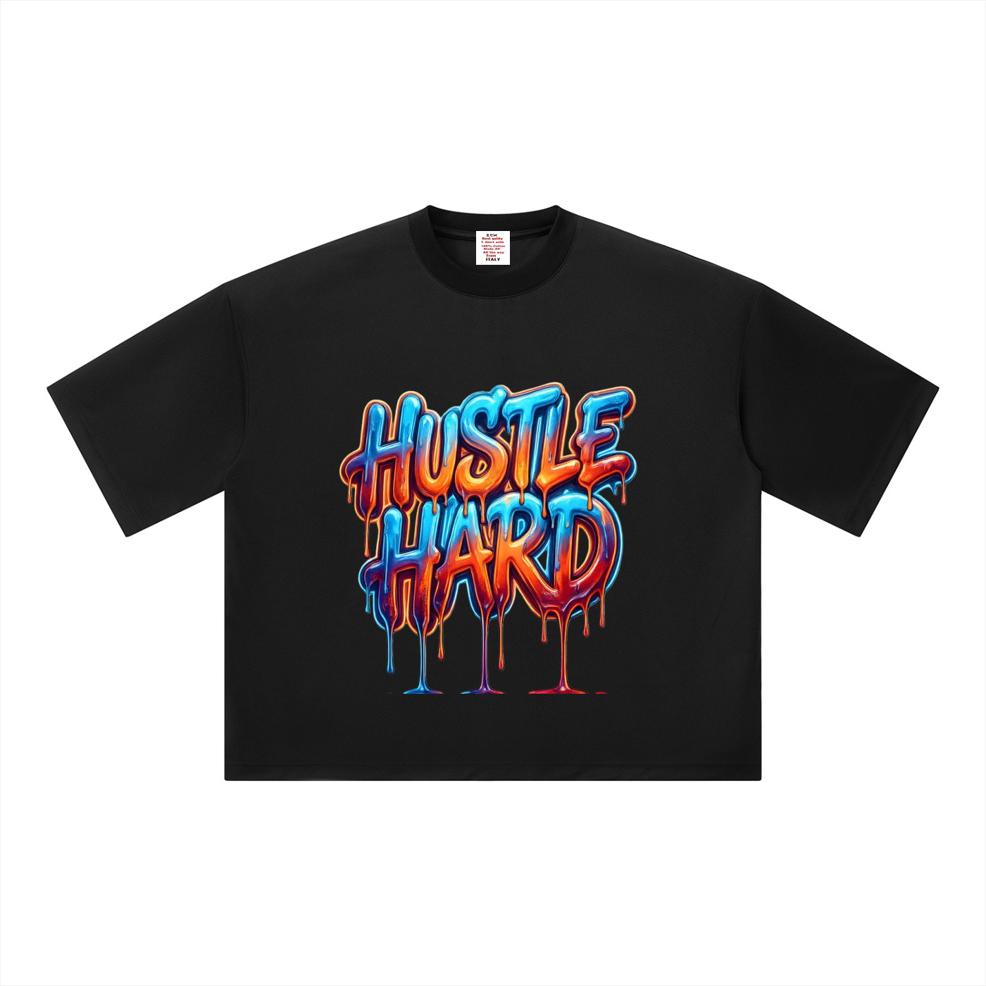 Unisex Boxy Mesh Crewneck T-Shirt