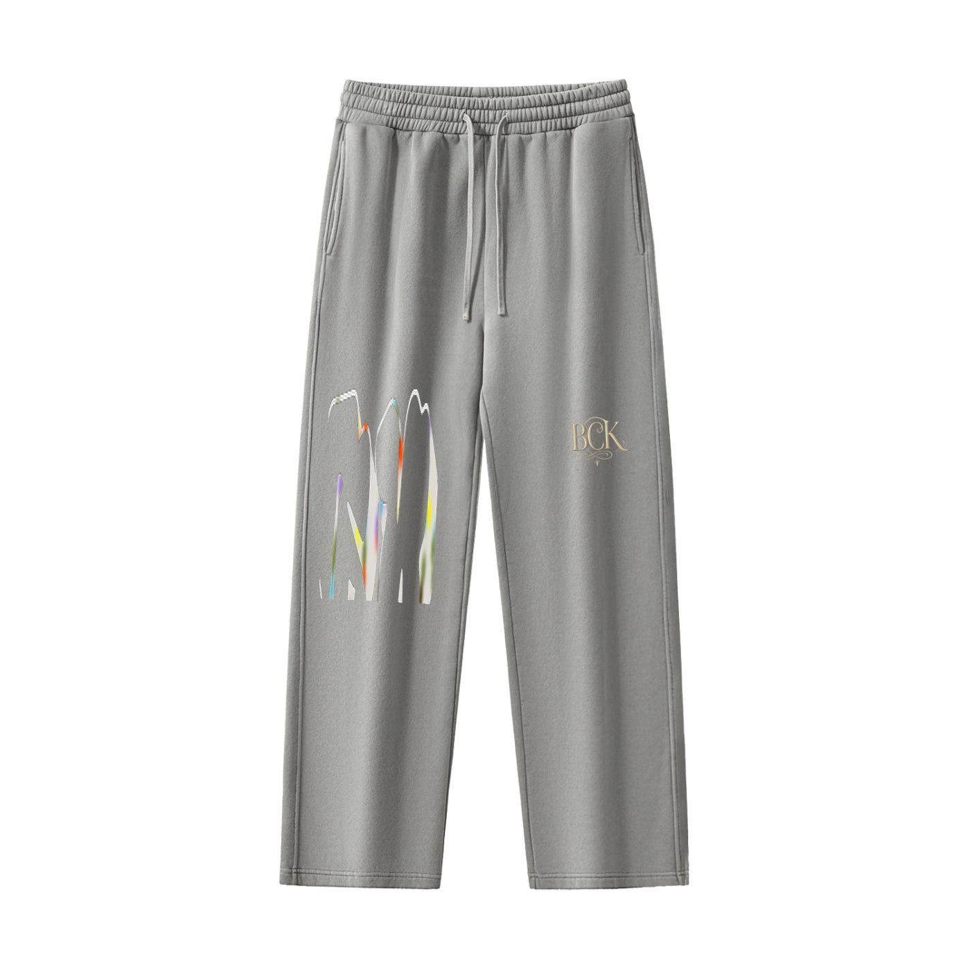 Frayed Enzyme Washed Fleece Sweatpants