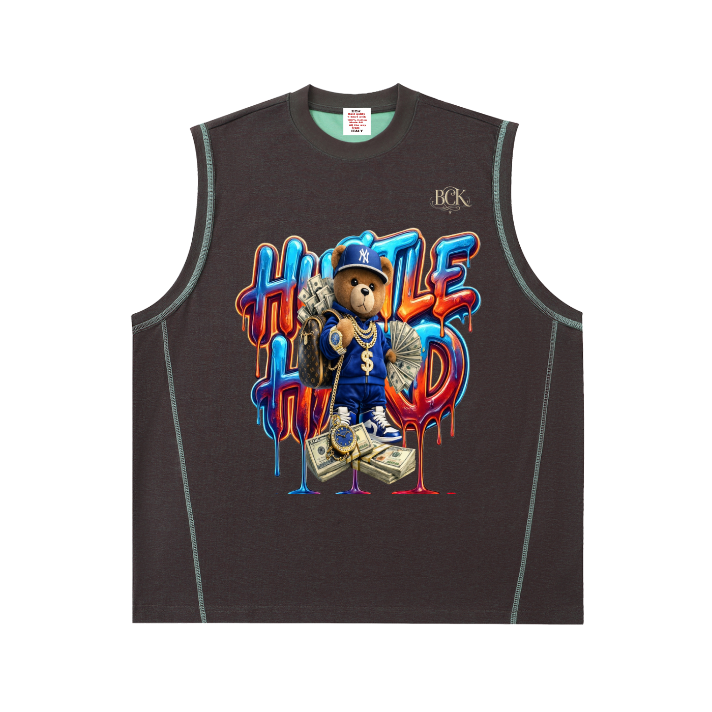 Contrast Panel Cooling Performance Tank Top
