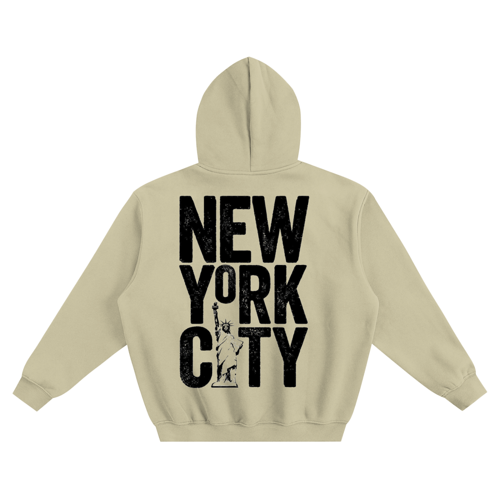 Fleeced Boxy Hoodie