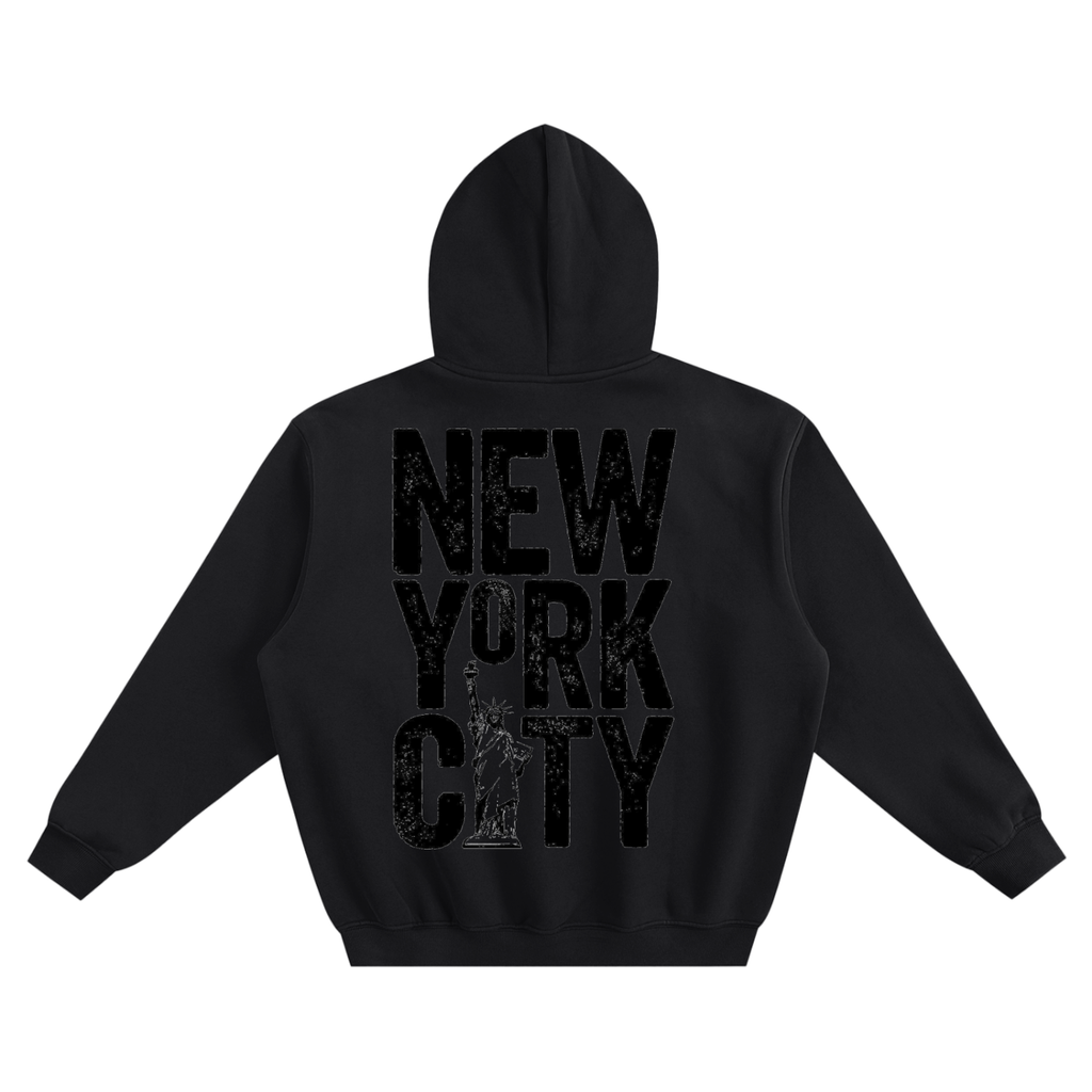 Fleeced Boxy Hoodie