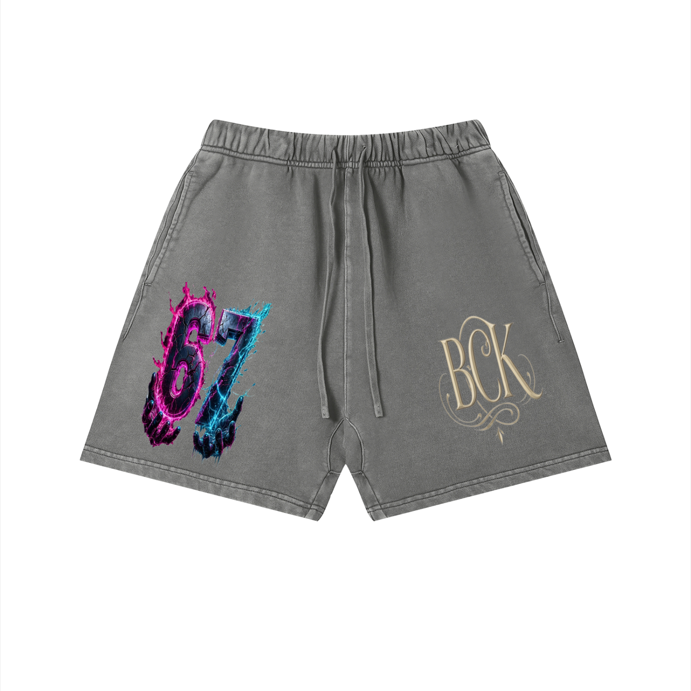 Unisex Vintage Wash Cotton Shorts