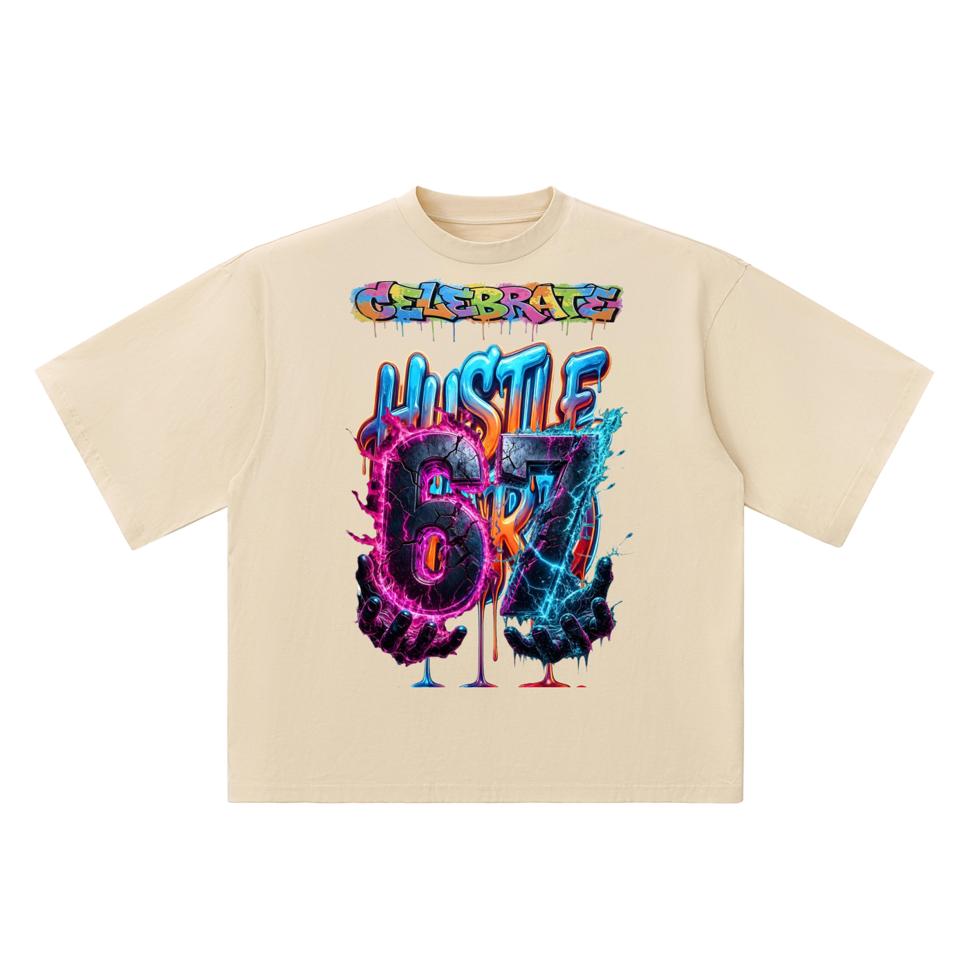 Oversized Drop Shoulder T-Shirt