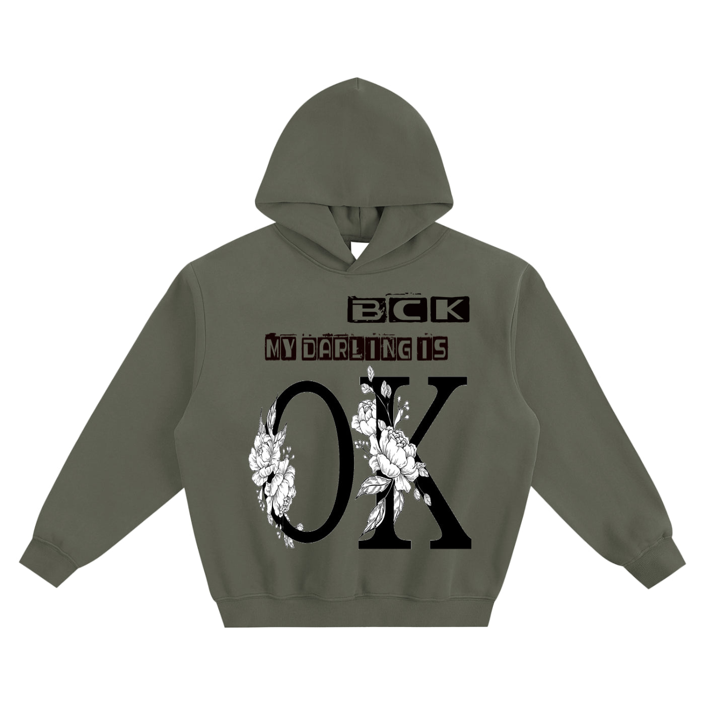 Fleeced Boxy Hoodie