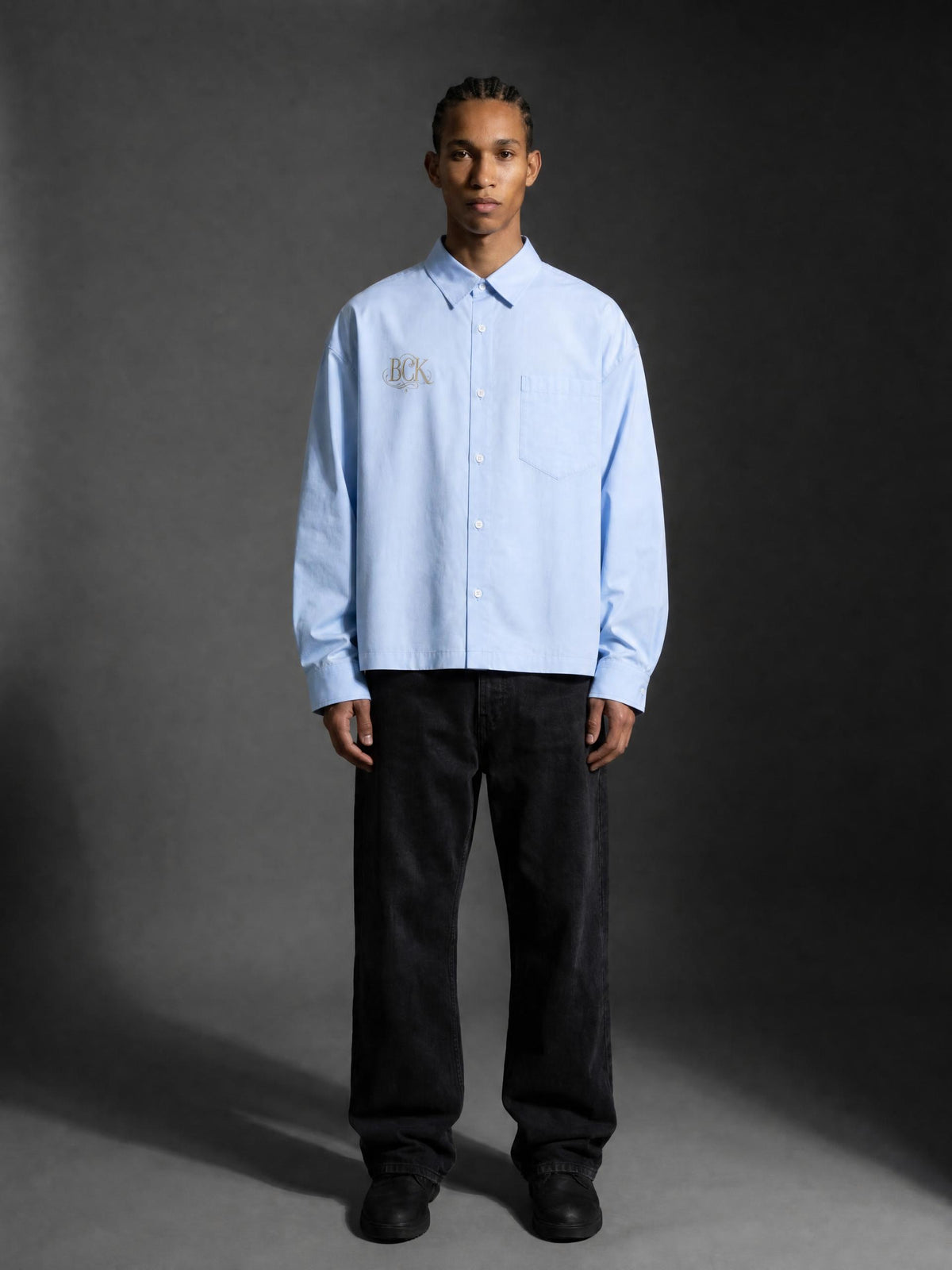 Unisex Boxy Long Sleeve Shirt