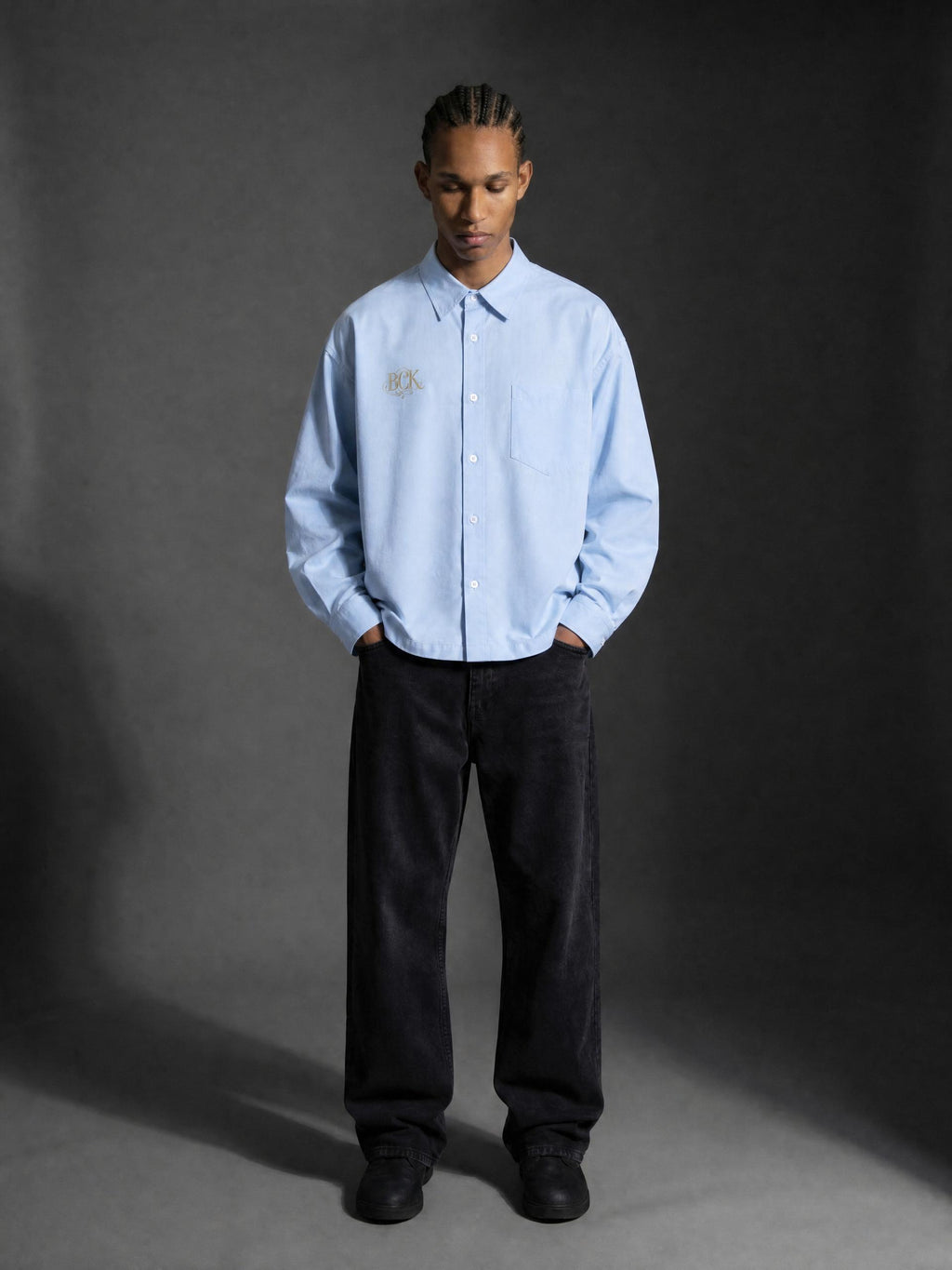 Unisex Boxy Long Sleeve Shirt