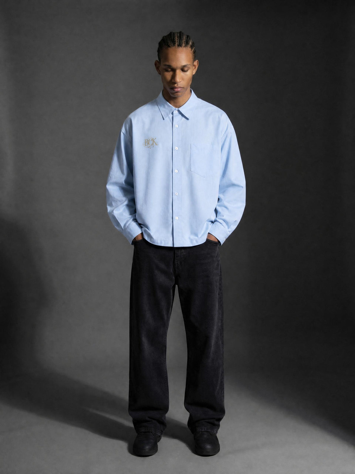 Unisex Boxy Long Sleeve Shirt