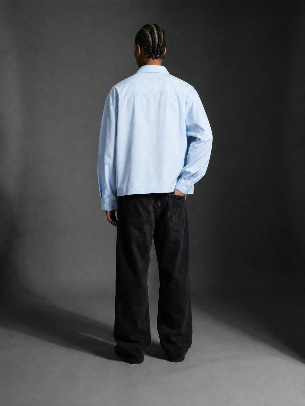 Unisex Boxy Long Sleeve Shirt