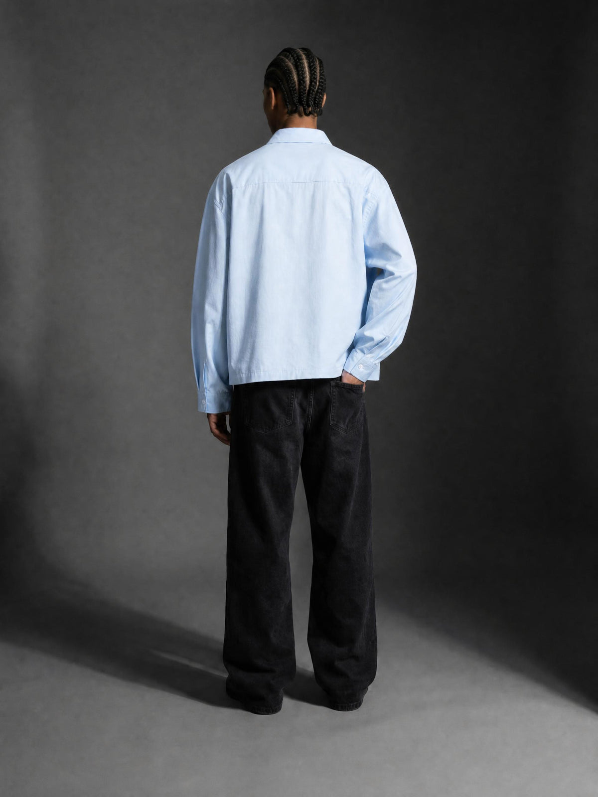 Unisex Boxy Long Sleeve Shirt