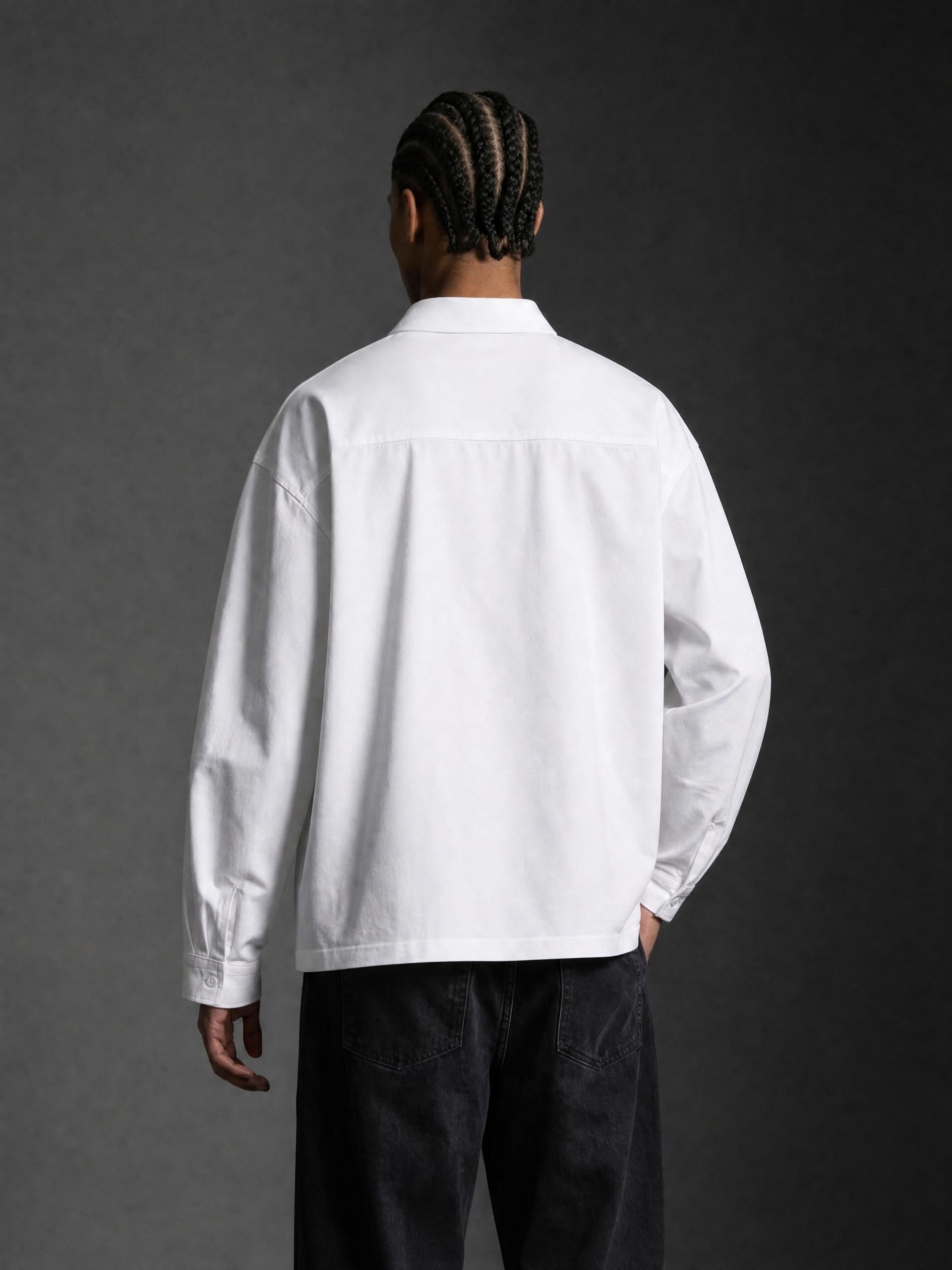 Unisex Boxy Long Sleeve Shirt