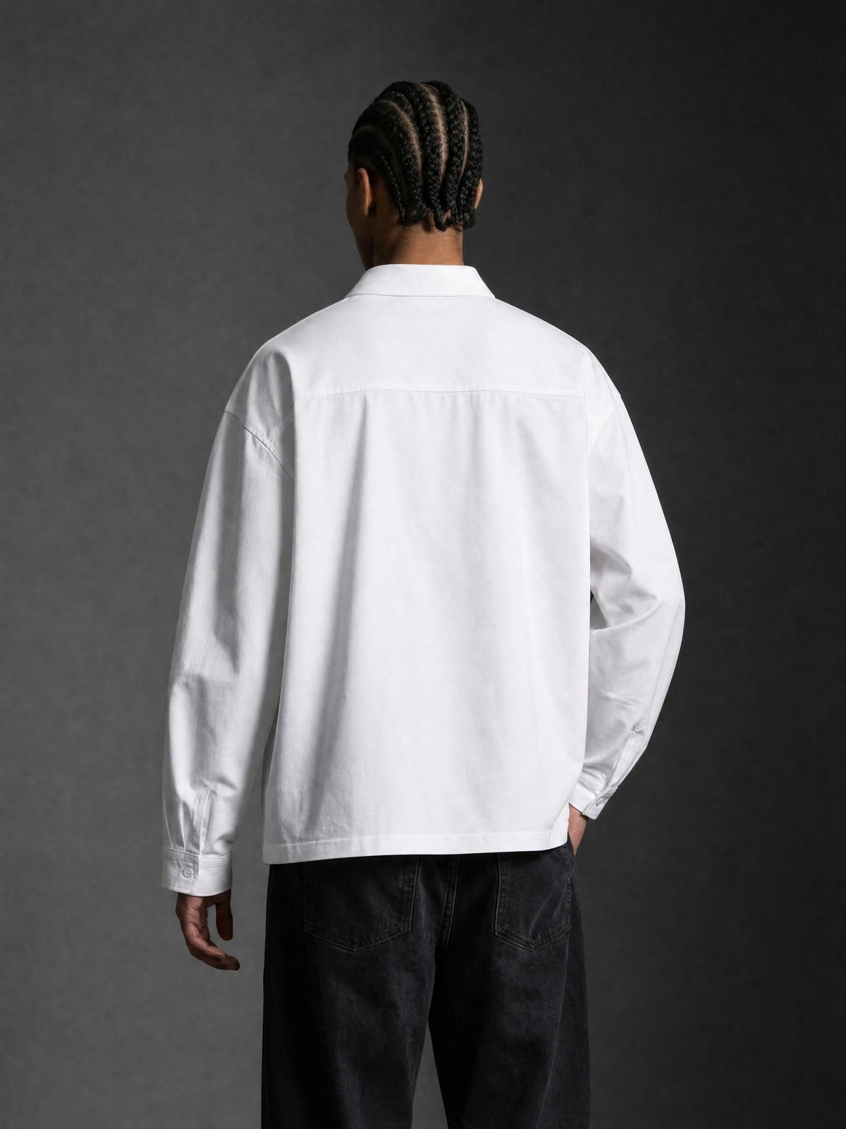 Unisex Boxy Long Sleeve Shirt