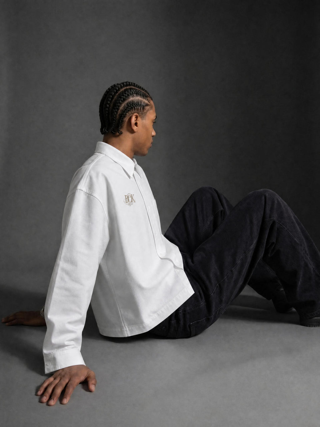 Unisex Boxy Long Sleeve Shirt