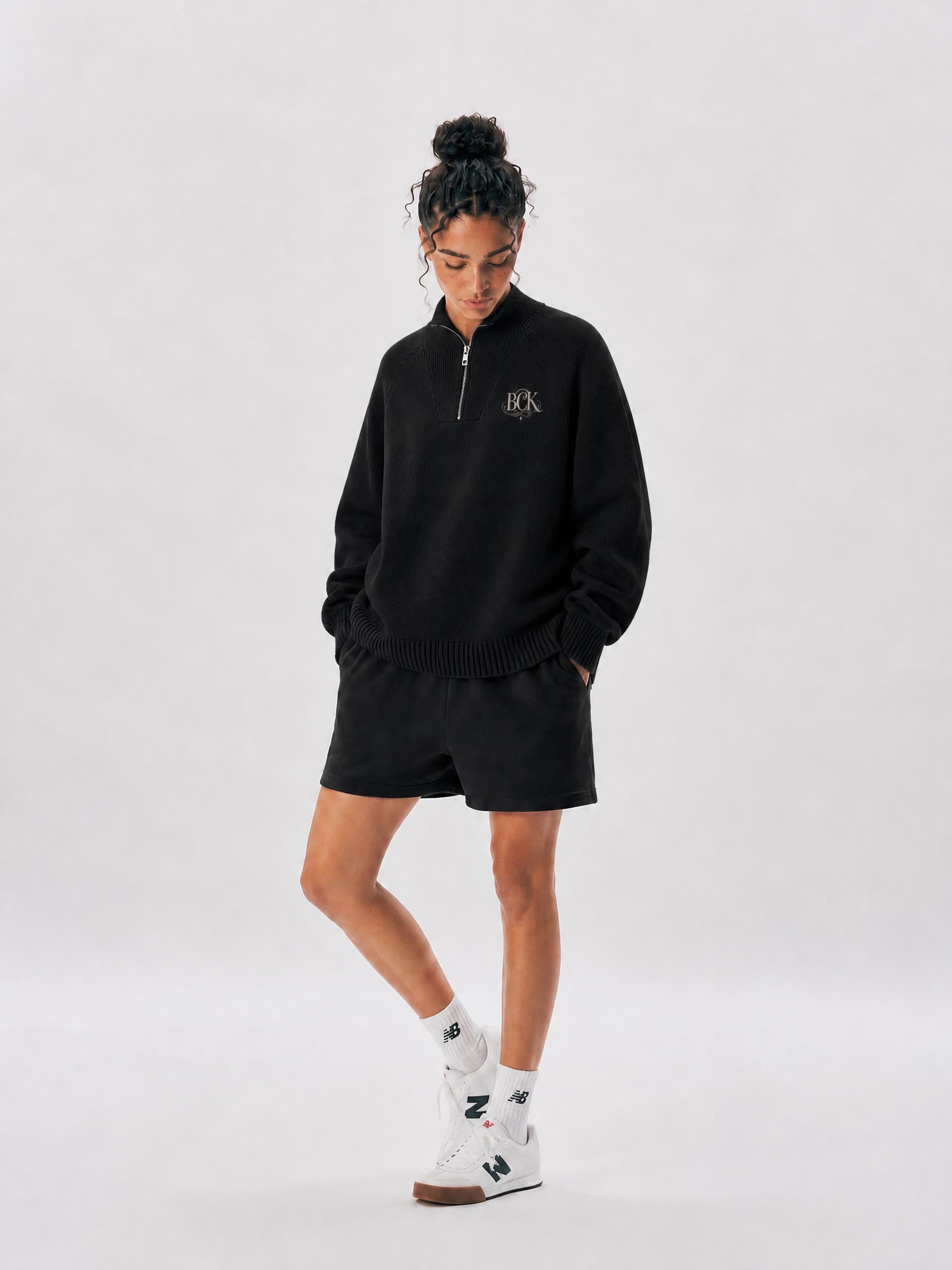 Unisex Quarter-Zip Pullover Sweatshirt