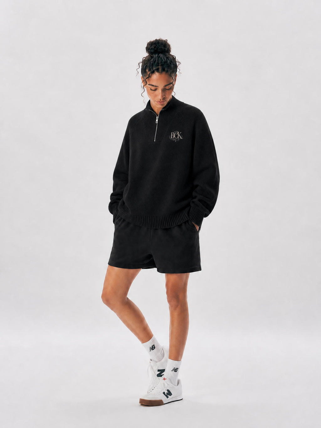 Unisex Quarter-Zip Pullover Sweatshirt
