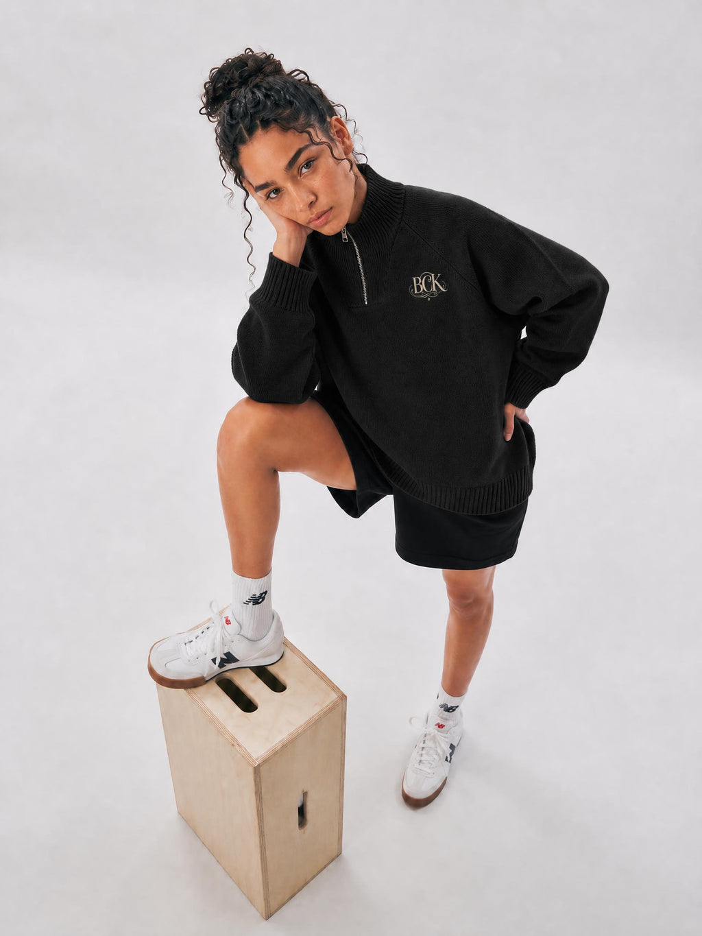 Unisex Quarter-Zip Pullover Sweatshirt