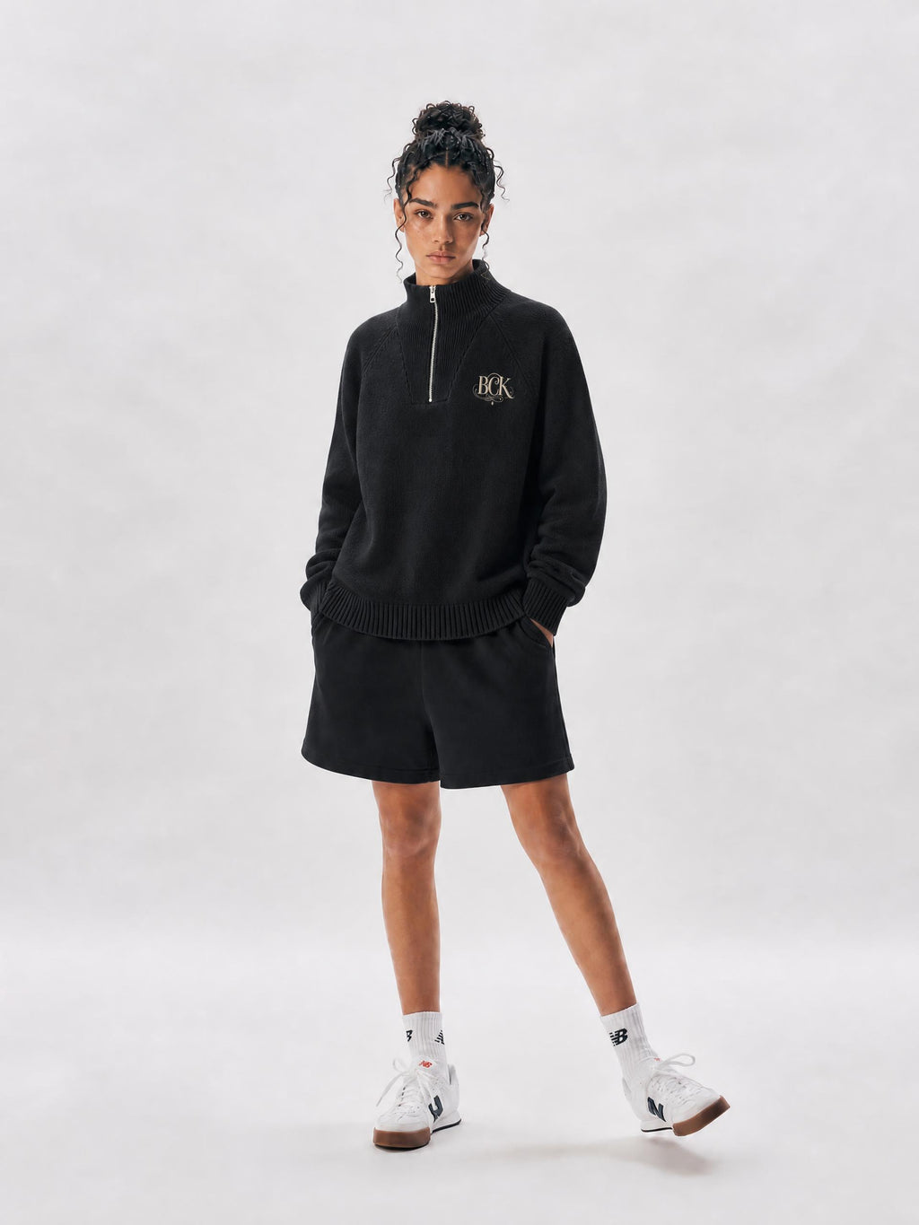 Unisex Quarter-Zip Pullover Sweatshirt