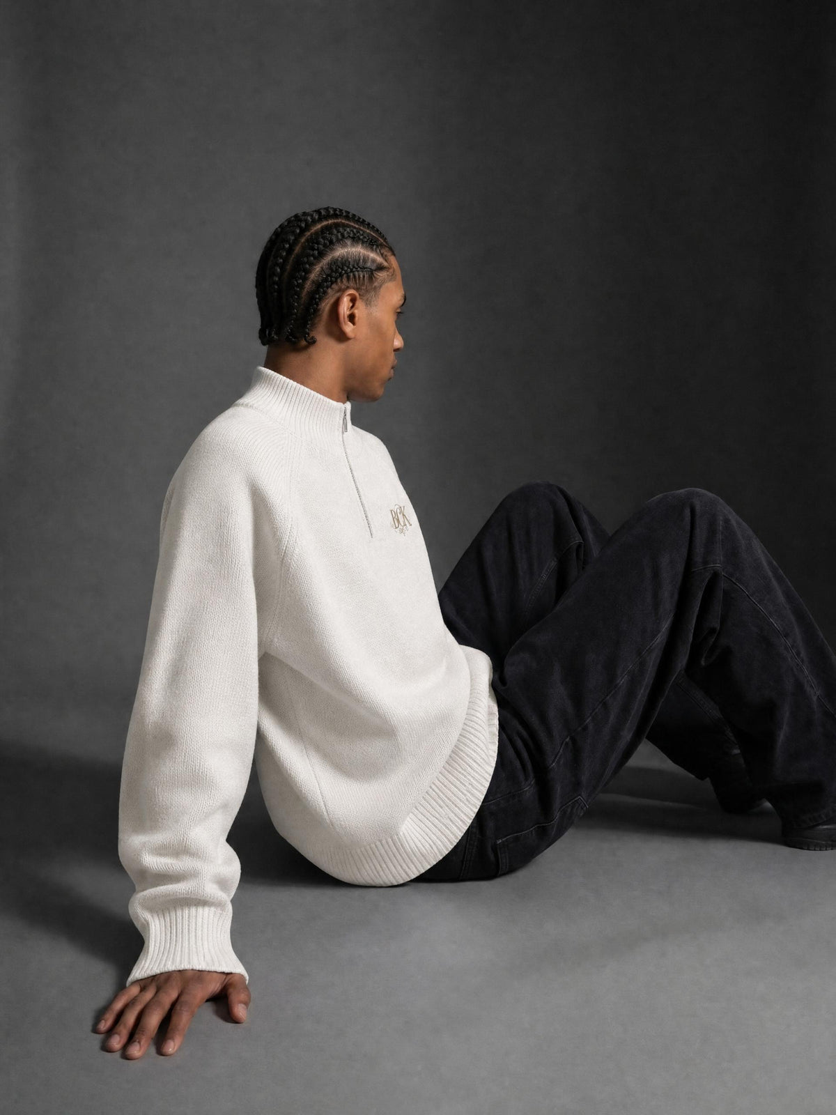 Unisex Quarter-Zip Pullover Sweatshirt