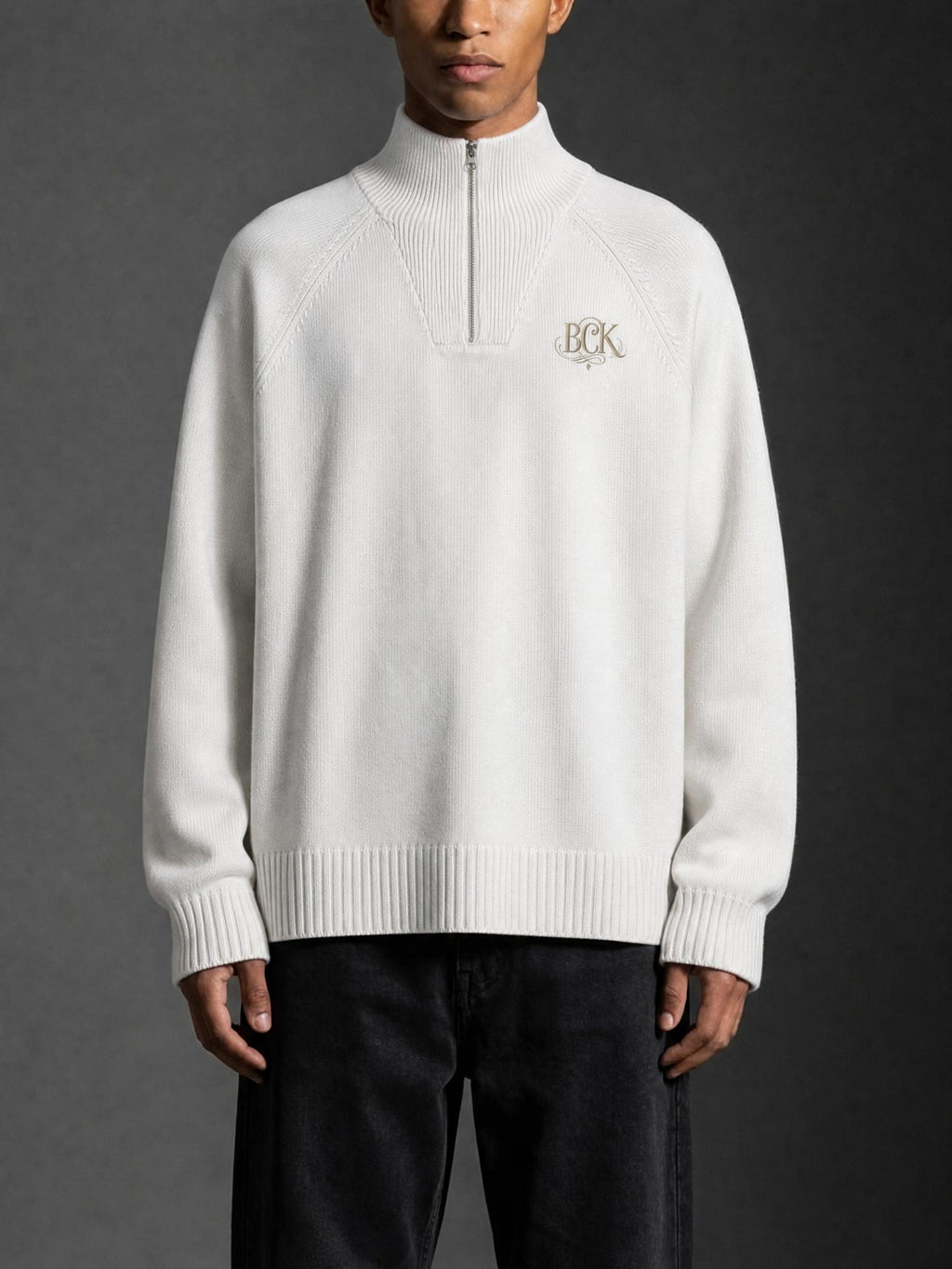 Unisex Quarter-Zip Pullover Sweatshirt