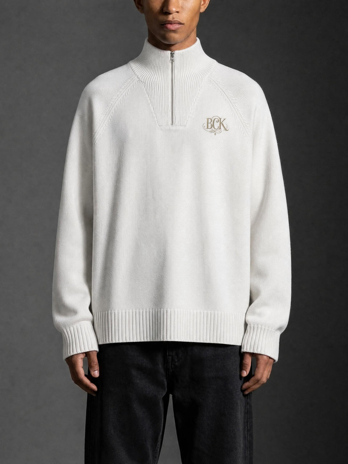 Unisex Quarter-Zip Pullover Sweatshirt