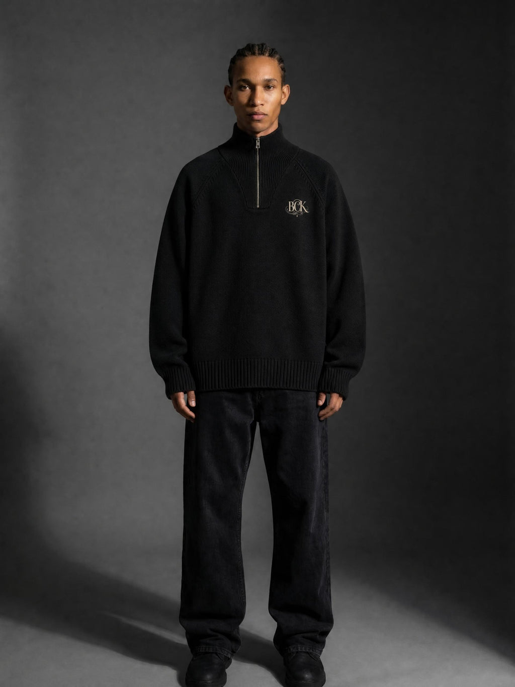 Unisex Quarter-Zip Pullover Sweatshirt