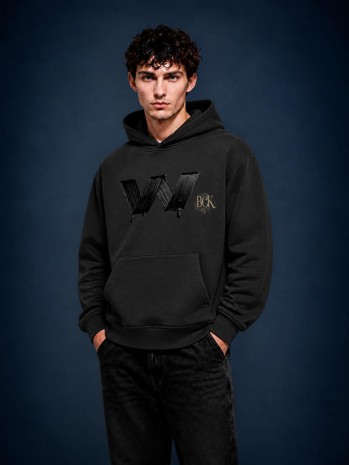 Unisex Vintage Wash Boxy Fleece Hoodie