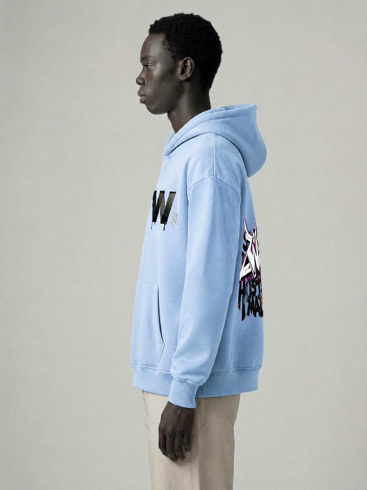 Unisex Vintage Wash Boxy Fleece Hoodie