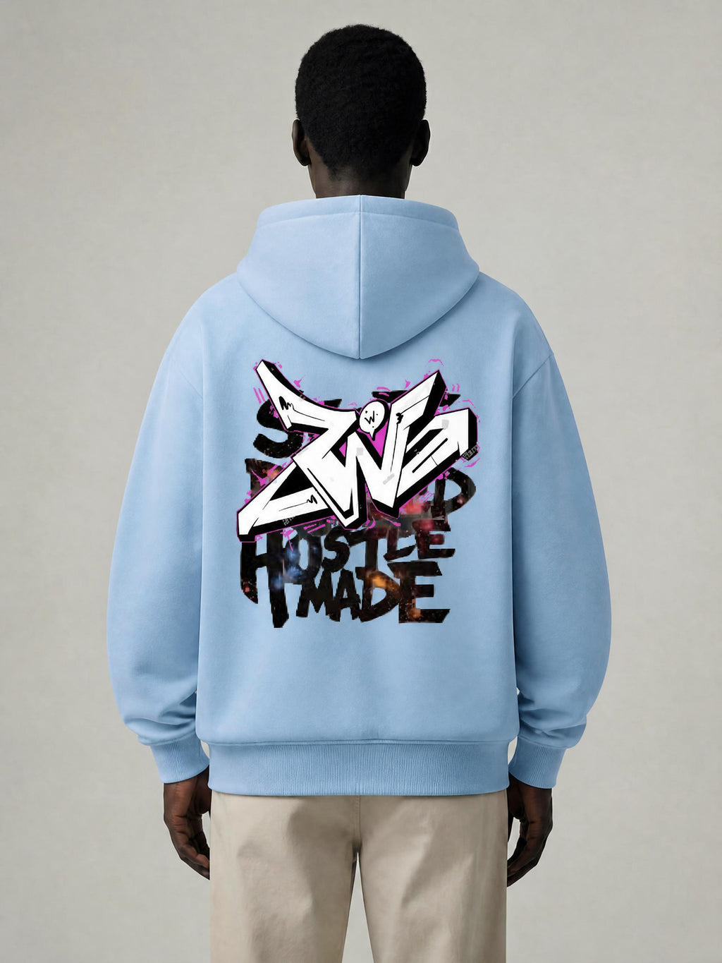 Unisex Vintage Wash Boxy Fleece Hoodie
