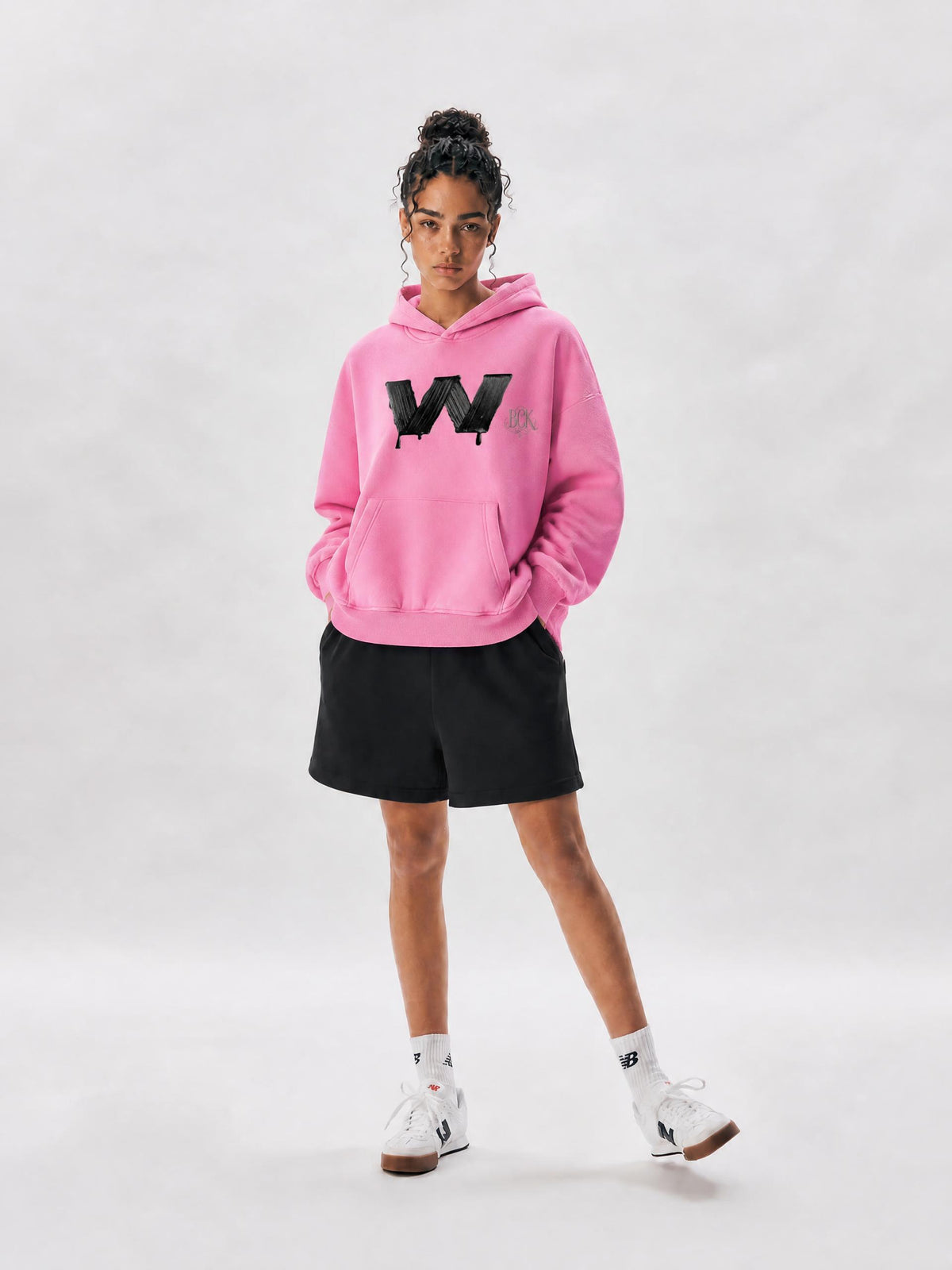 Unisex Vintage Wash Boxy Fleece Hoodie