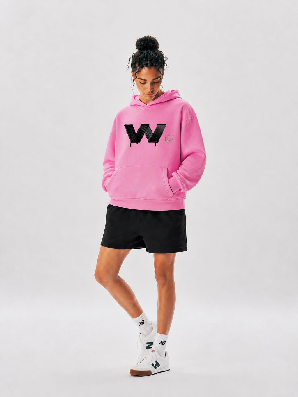 Unisex Vintage Wash Boxy Fleece Hoodie