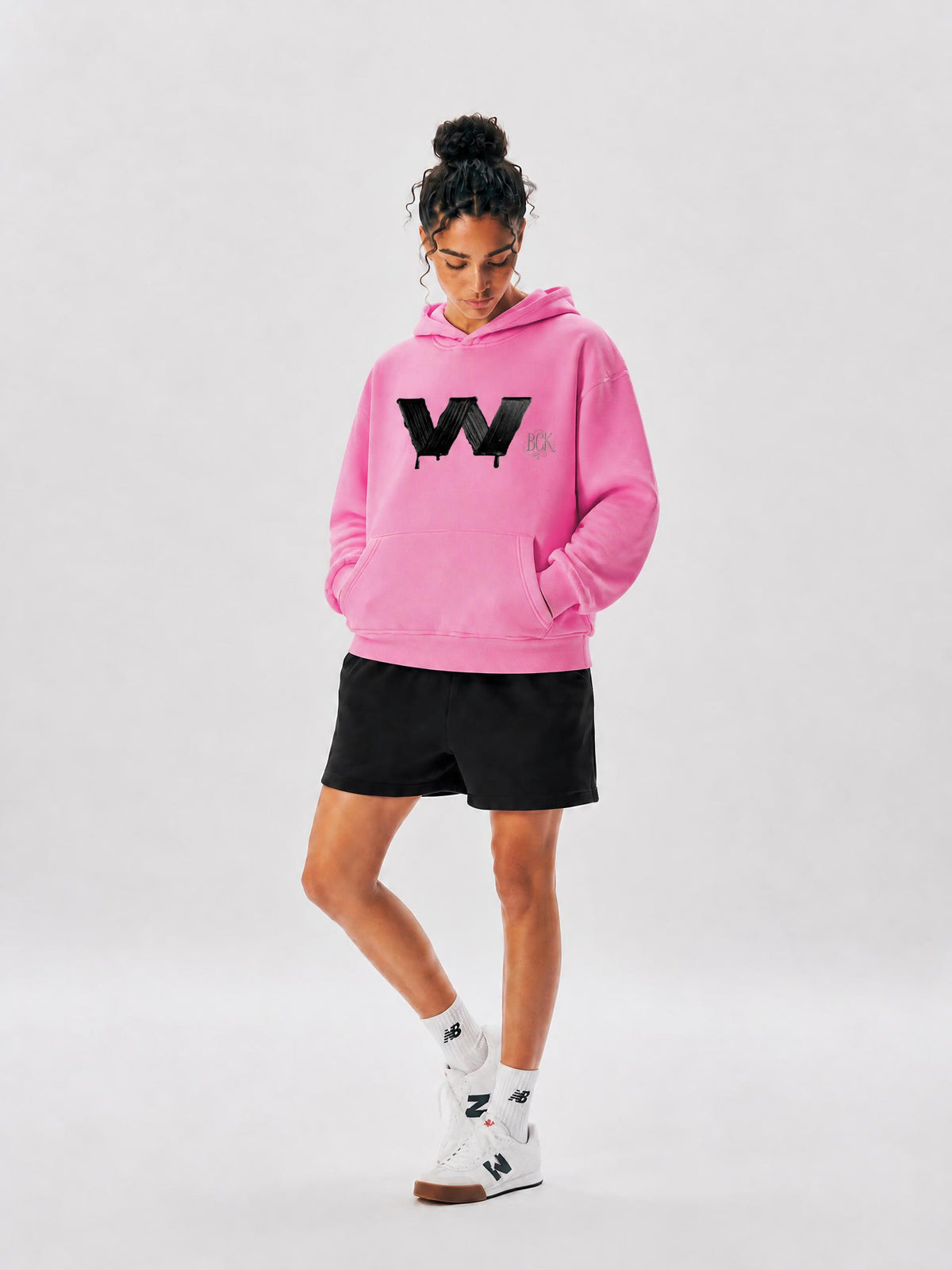 Unisex Vintage Wash Boxy Fleece Hoodie