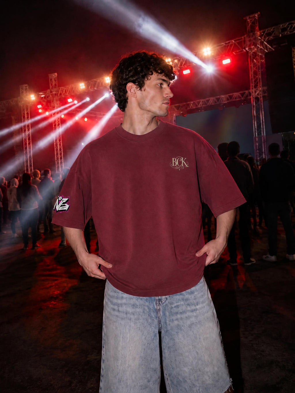 Heavyweight Vintage Washed Frayed T-Shirt