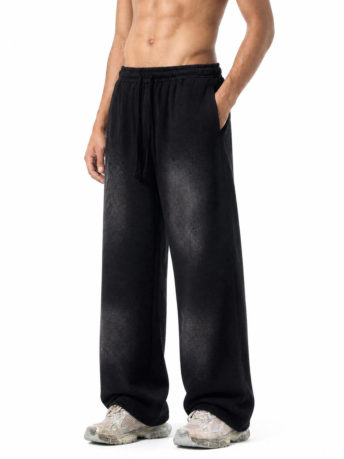 Sunfade Loose Fit Cotton Sweatpants