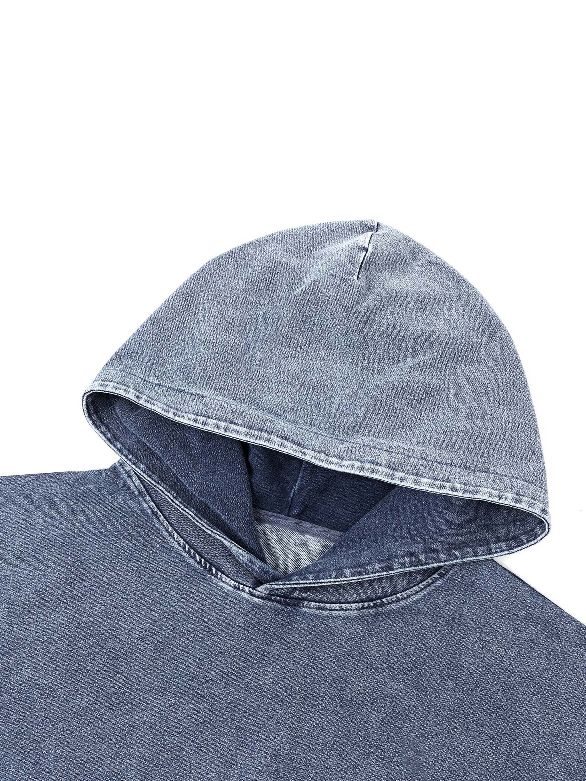 Snow Wash Oversized Hoodie