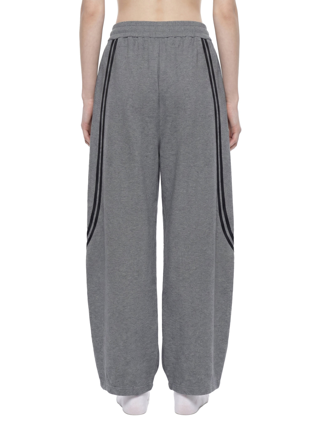 Unisex Wide Leg Piping Sweatpants