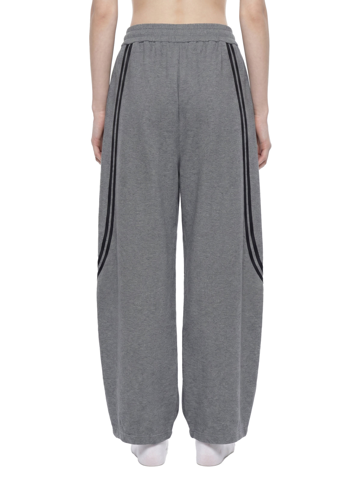 Unisex Wide Leg Piping Sweatpants