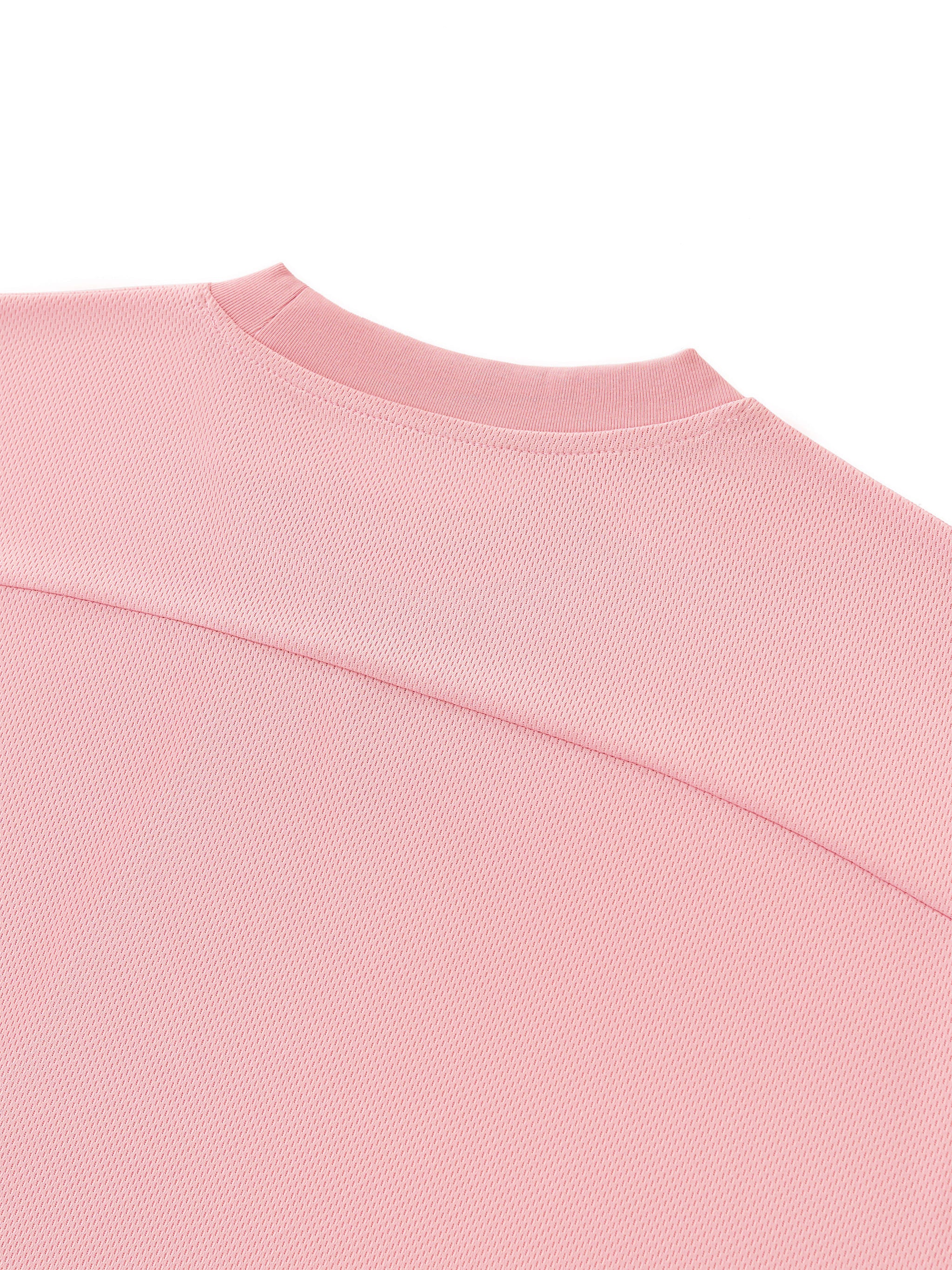 Unisex Boxy Mesh Crewneck T-Shirt