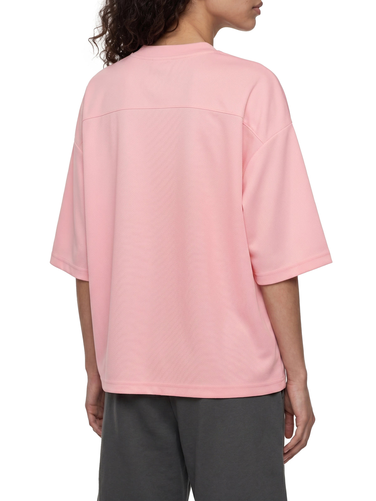 Unisex Boxy Mesh Crewneck T-Shirt